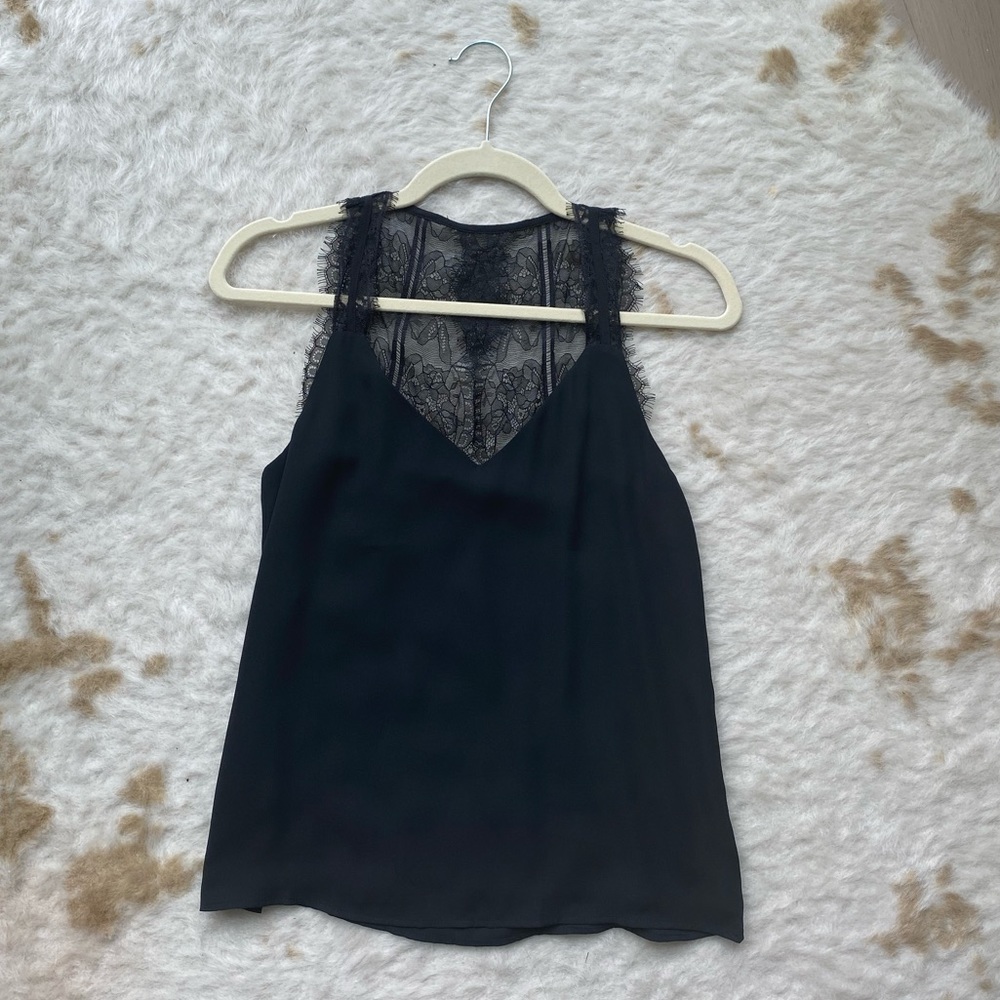 LOFT | Lace Shell Top